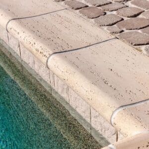 Techo-Bloc - Bali Travertina Raw Coping