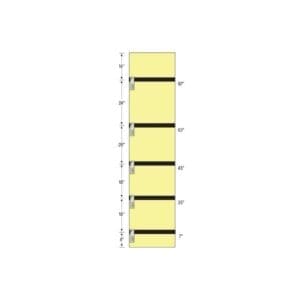 4 Seasons - 8'6" - 5 Bar Panel