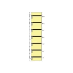 4 Seasons - 9'11" - 7 Bar Panel