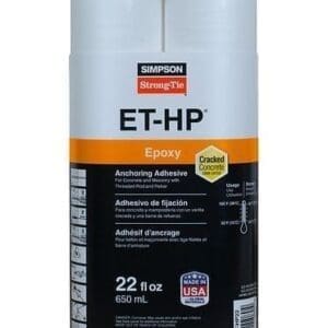 Simpson Epoxy Adhesive