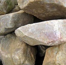 Autumn Haze 1 Man Landscape Boulder - Bagged