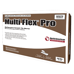 North American Adhesives Multi Flex Pro - Multipurpose Ceraminc Tile Mortar