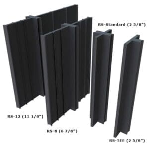 Hohmann & Barnard Rubber Control Joint RS-Standard 2-5/8" X 48"