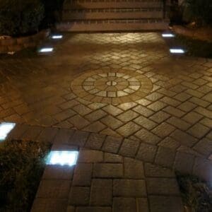 6" X 9" Solar LED Paver Lights