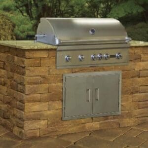 Cambridge - Pre-Packaged Ledgestone Wall Grill Module Kit