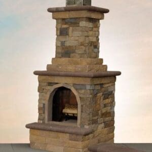 Cambridge - Mini Fully-Assembled Canyon Ledge Fireplace