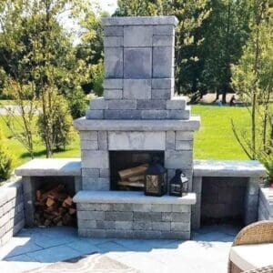 Nicolock - Mini-Verona Fireplace