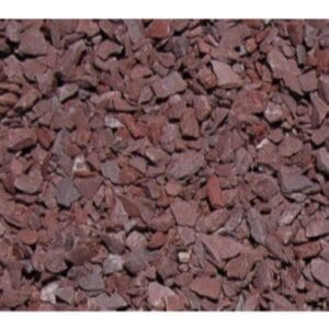 Red Crushed Gravel - 3/8"