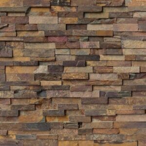 MSI - Slate Rockmount 6 x 24 Stacked Stone Panels