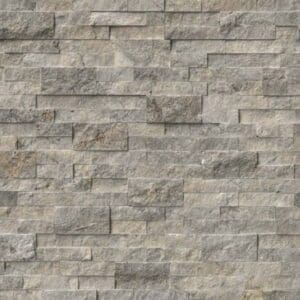 MSI - Travertine Rockmount 6 x 24 Stacked Stone Panels