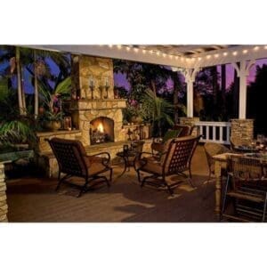Kindred Outdoors & Surrounds - Wilmington Gas-Burning Fireplace